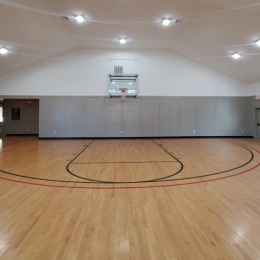 indoor basketball court